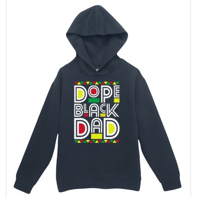 Dope Black Dad Black History Month Juneteenth 1865 Urban Pullover Hoodie