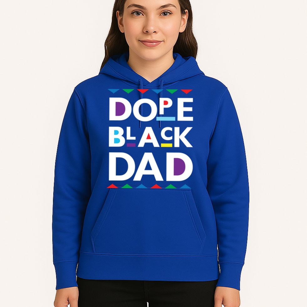 Dope Black Dad Gift Black History Gift Dope Black Father Great Gift Hoodie