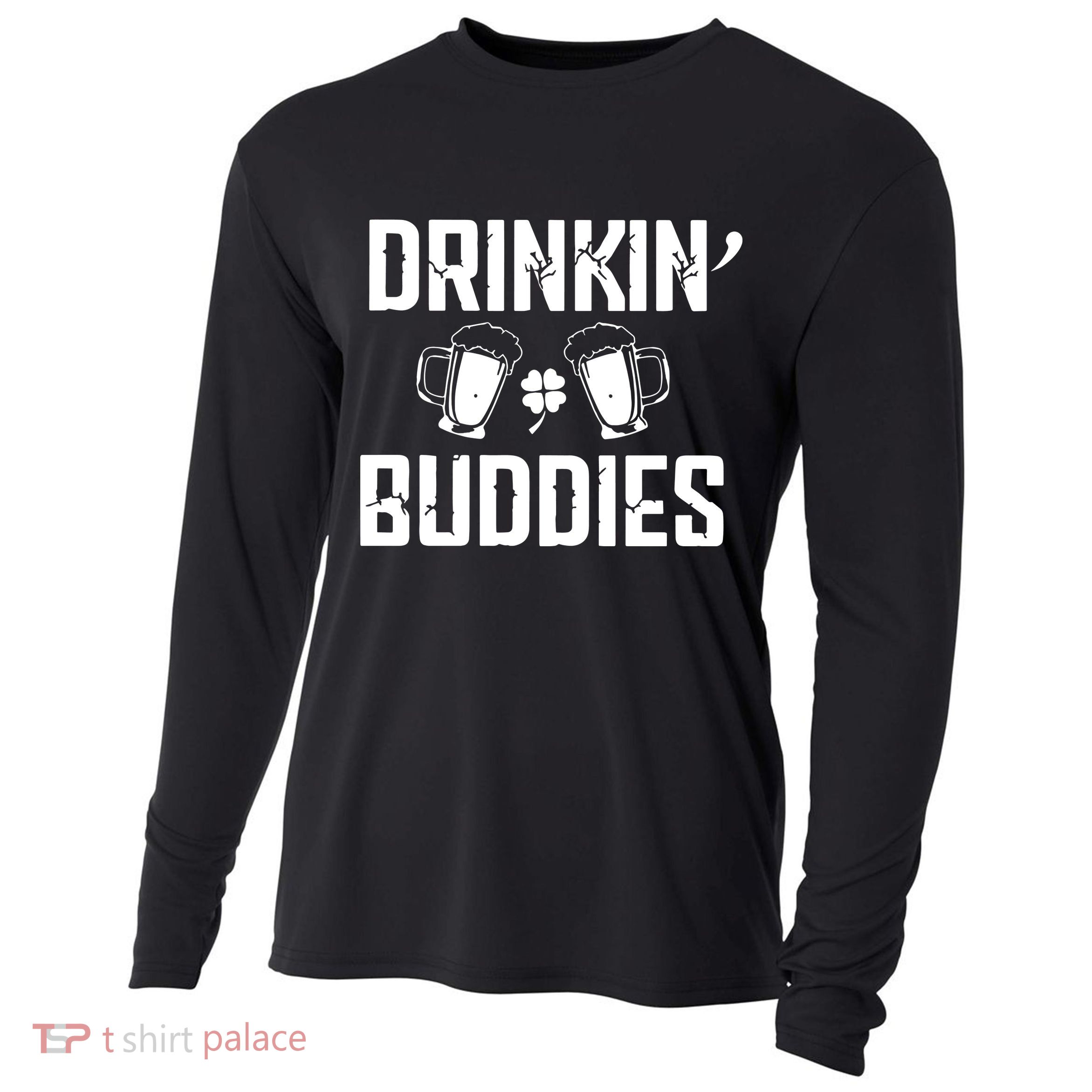 Drinkin Buddies Cooling Performance Long Sleeve Crew