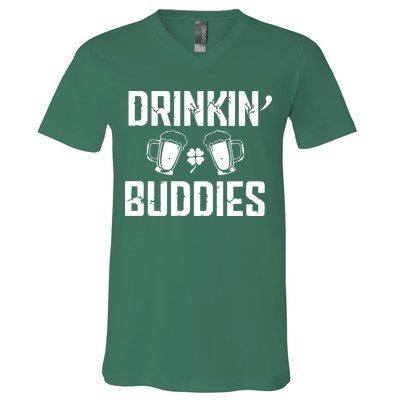 Drinkin Buddies V-Neck T-Shirt