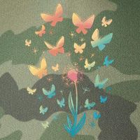 Dandelion Butterfly Legacy Tie Dye Trucker Hat