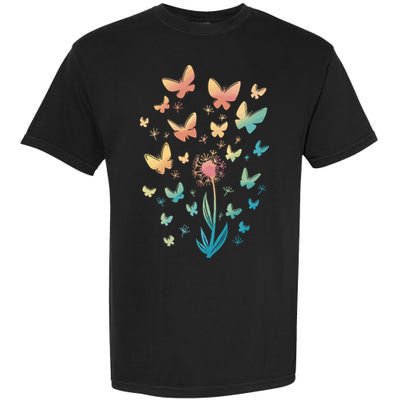 Dandelion Butterfly Garment-Dyed Heavyweight T-Shirt