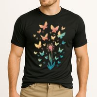 Dandelion Butterfly Cooling Performance Crew T-Shirt