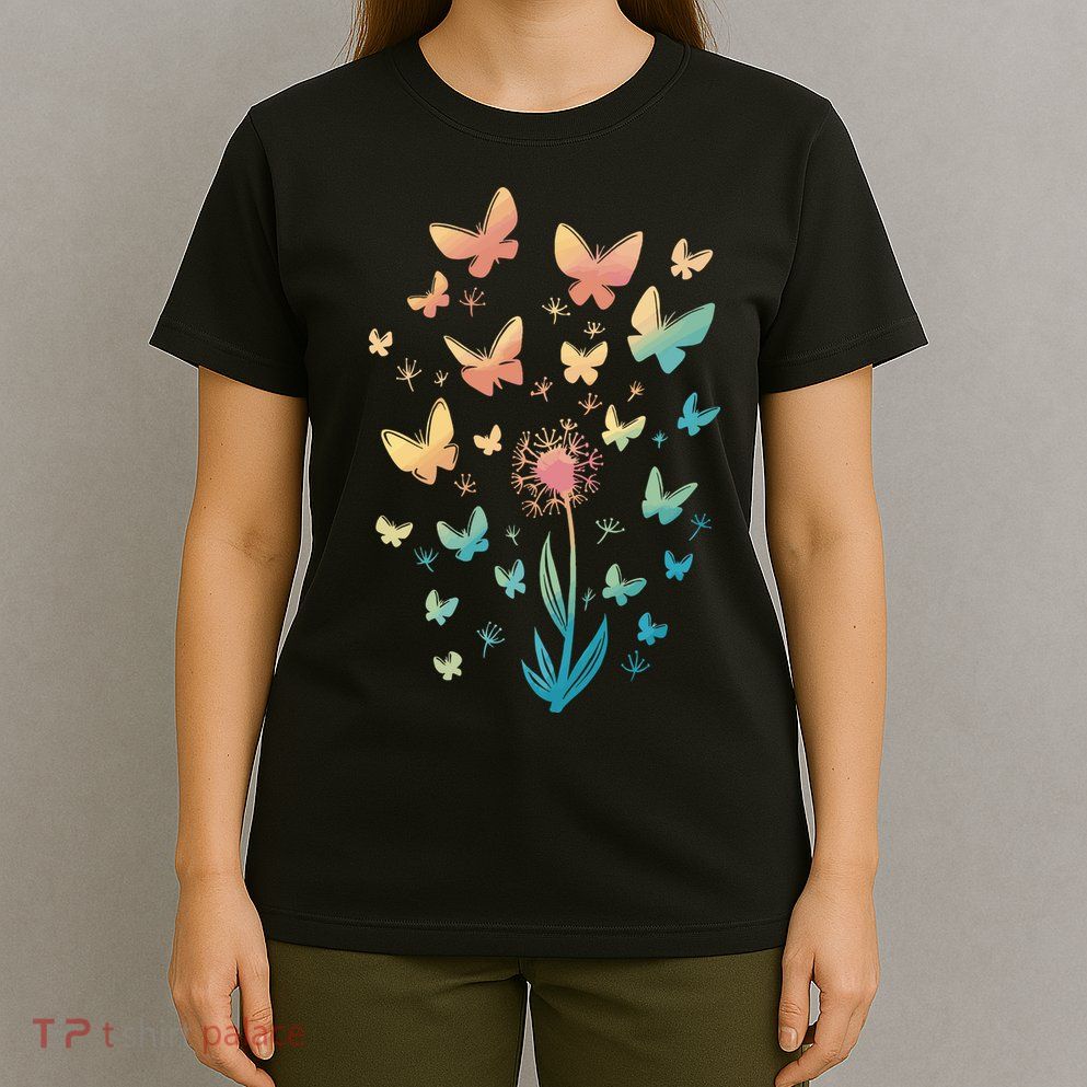 Dandelion Butterfly T-Shirt