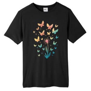 Dandelion Butterfly Tall Fusion ChromaSoft Performance T-Shirt