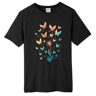 Dandelion Butterfly Tall Fusion ChromaSoft Performance T-Shirt