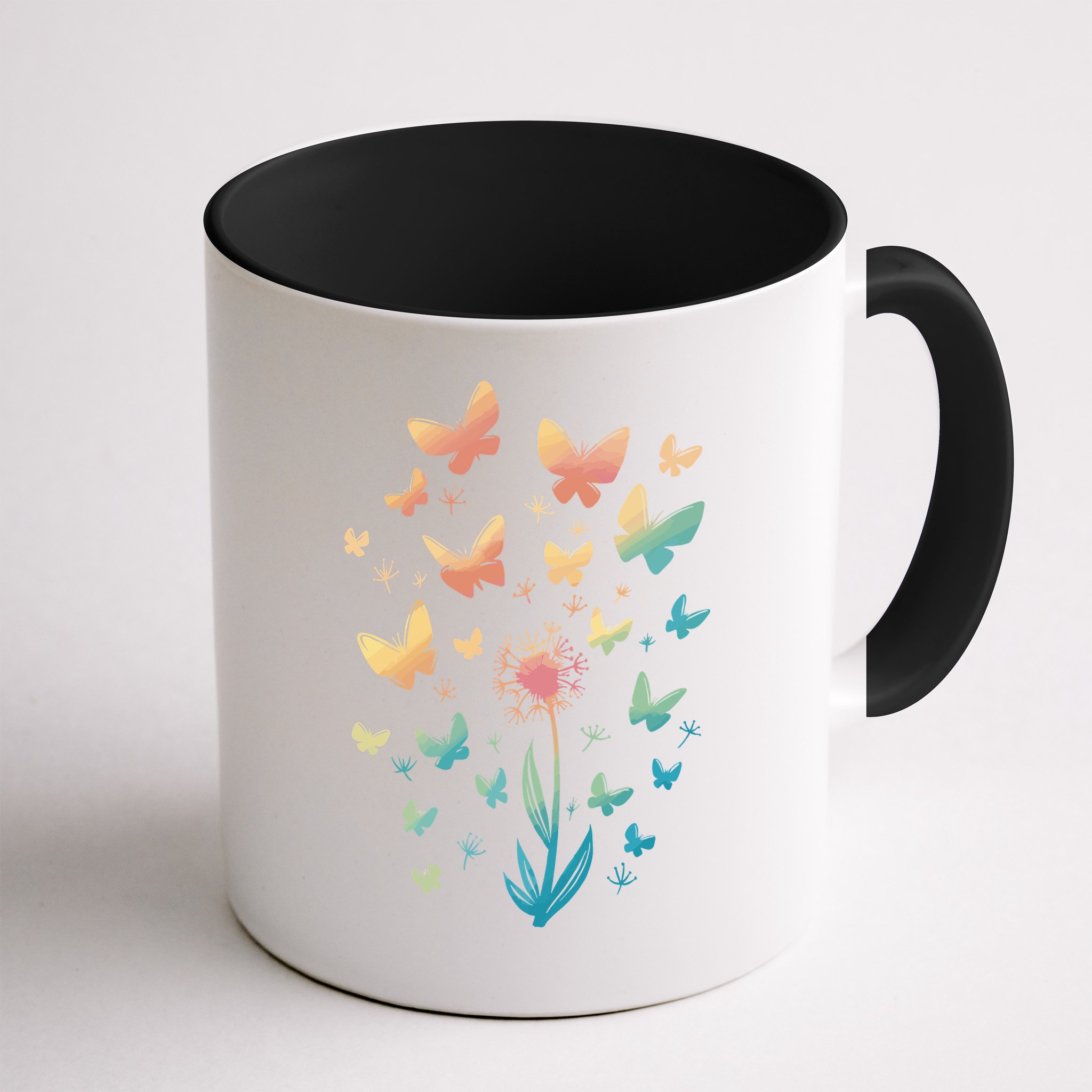 Dandelion Butterfly Mug