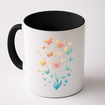 Dandelion Butterfly Mug
