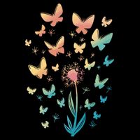 Dandelion Butterfly 16 in Basic Backpack
