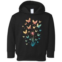 Dandelion Butterfly Toddler Hoodie