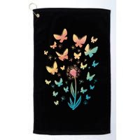 Dandelion Butterfly Golf Towel