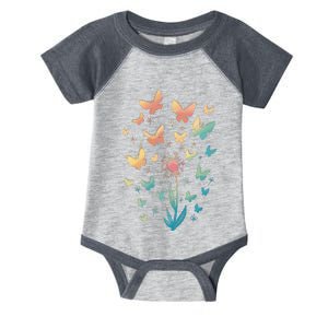 Dandelion Butterfly Infant Baby Jersey Bodysuit