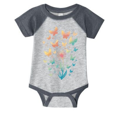 Dandelion Butterfly Infant Baby Jersey Bodysuit