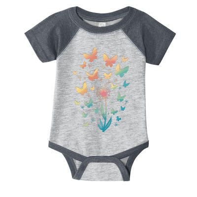 Dandelion Butterfly Infant Baby Jersey Bodysuit