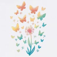 Dandelion Butterfly Garment-Dyed Sweatshirt
