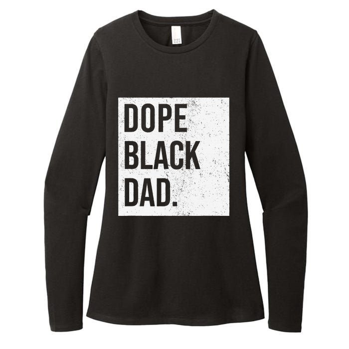 Dope Black Dad Black Fathers Matter Gift For Dads Womens CVC Long Sleeve Shirt