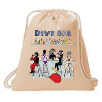 Dive Bar Drawstring Bag