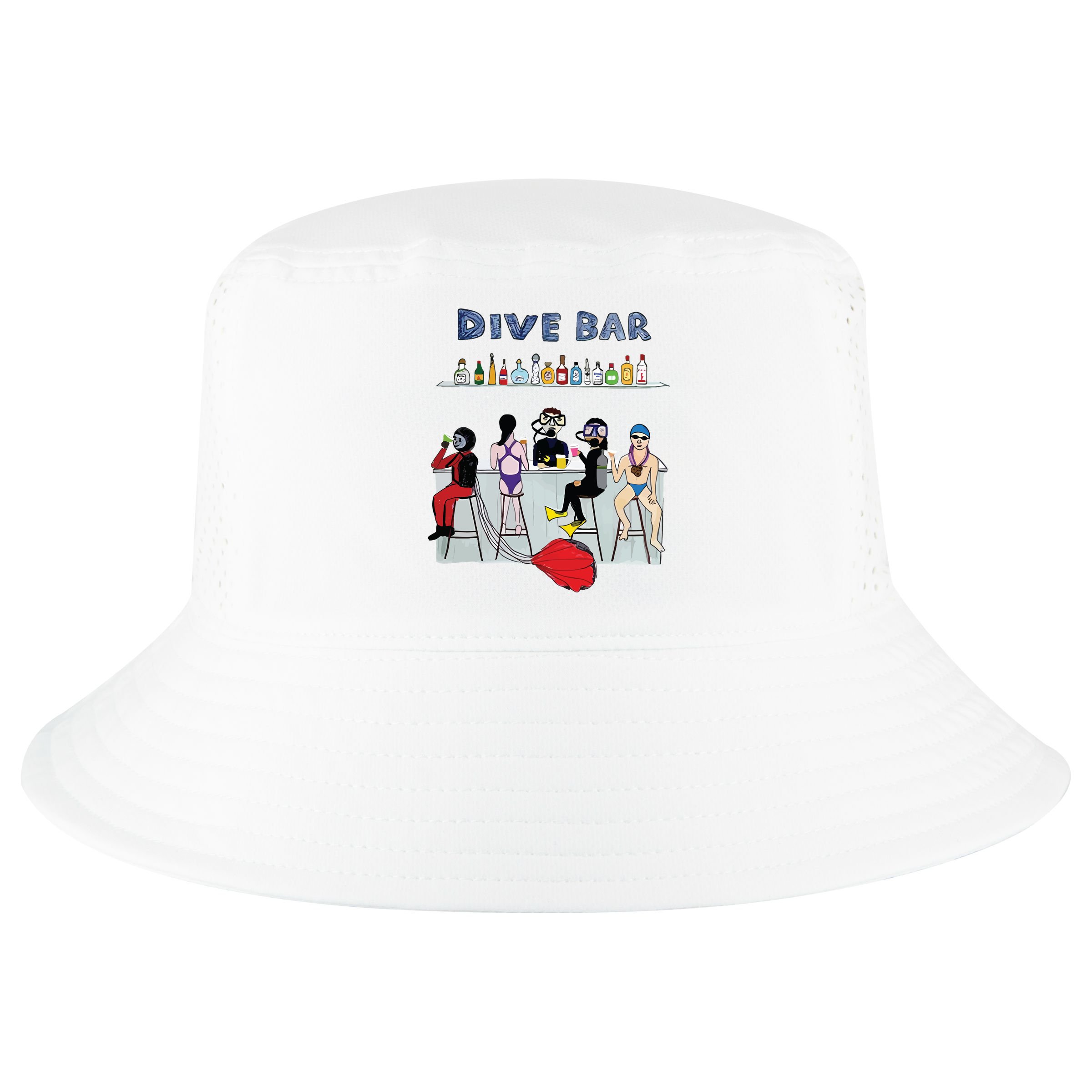 Dive Bar Cool Comfort Performance Bucket Hat