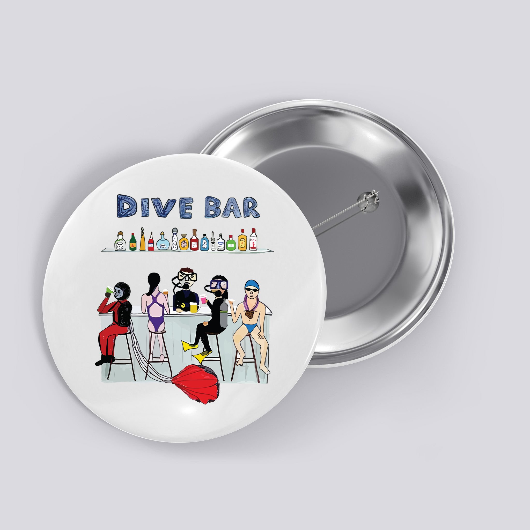 Dive Bar Button