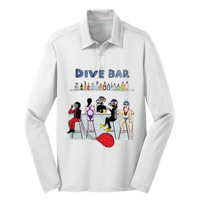 Dive Bar Silk Touch Performance Long Sleeve Polo