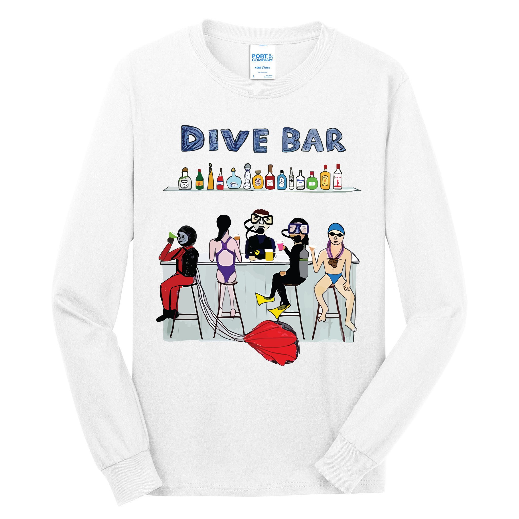 Dive Bar Tall Long Sleeve T-Shirt