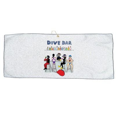 Dive Bar Large Microfiber Waffle Golf Towel