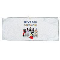 Dive Bar Large Microfiber Waffle Golf Towel