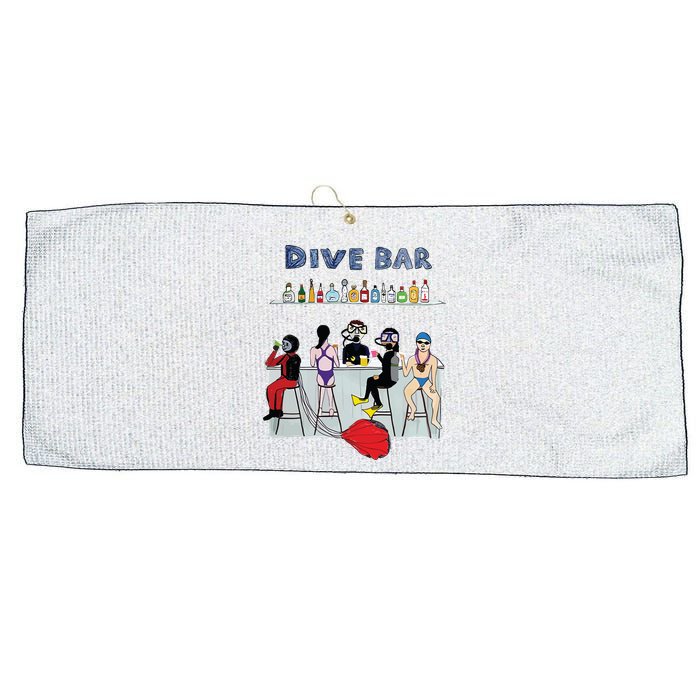 Dive Bar Large Microfiber Waffle Golf Towel