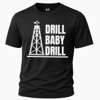 Drill Baby Drill Gas Oil Rig Funny Quote Performance Shirt