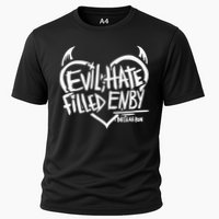 Delilah Bon Evil Hate Filled Enby Cooling Performance Crew T-Shirt