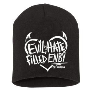 Delilah Bon Evil Hate Filled Enby Short Acrylic Beanie