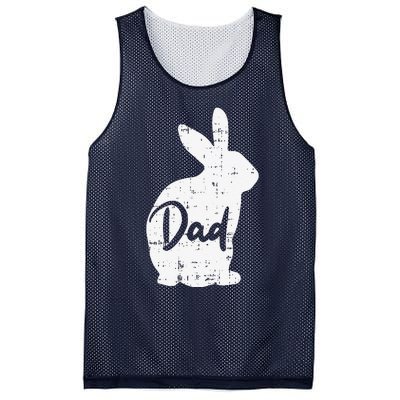 Dad Bunny Easter Day Cute Rabbit Daddy Papa Father Mesh Reversible Basketball Jersey Tank