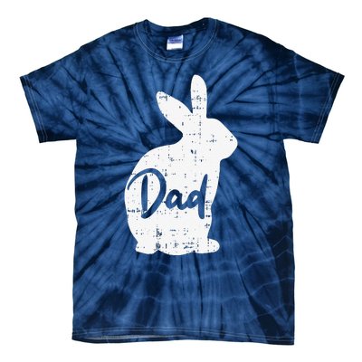 Dad Bunny Easter Day Cute Rabbit Daddy Papa Father Tie-Dye T-Shirt