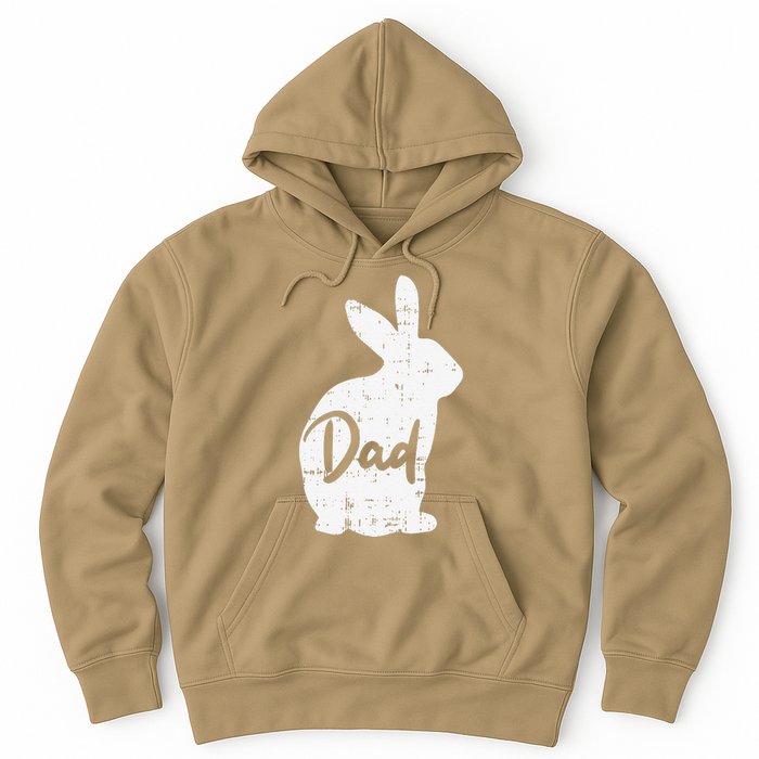 Dad Bunny Easter Day Cute Rabbit Daddy Papa Father Hoodie