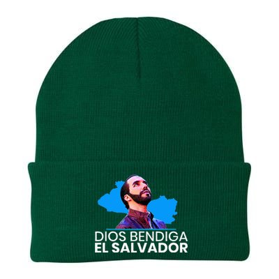 Dios Bendiga El Salvador Nayib Bukele Presidente Knit Cap Winter Beanie