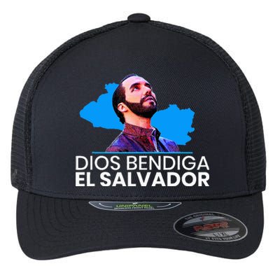 Dios Bendiga El Salvador Nayib Bukele Presidente Flexfit Unipanel Trucker Cap