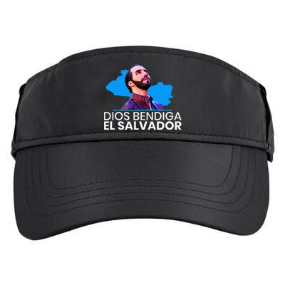 Dios Bendiga El Salvador Nayib Bukele Presidente Adult Drive Performance Visor