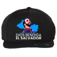 Dios Bendiga El Salvador Nayib Bukele Presidente Wool Snapback Cap