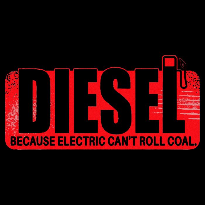 Diesel Because Electric Cant Roll Coal Truck Zip Tote Bag