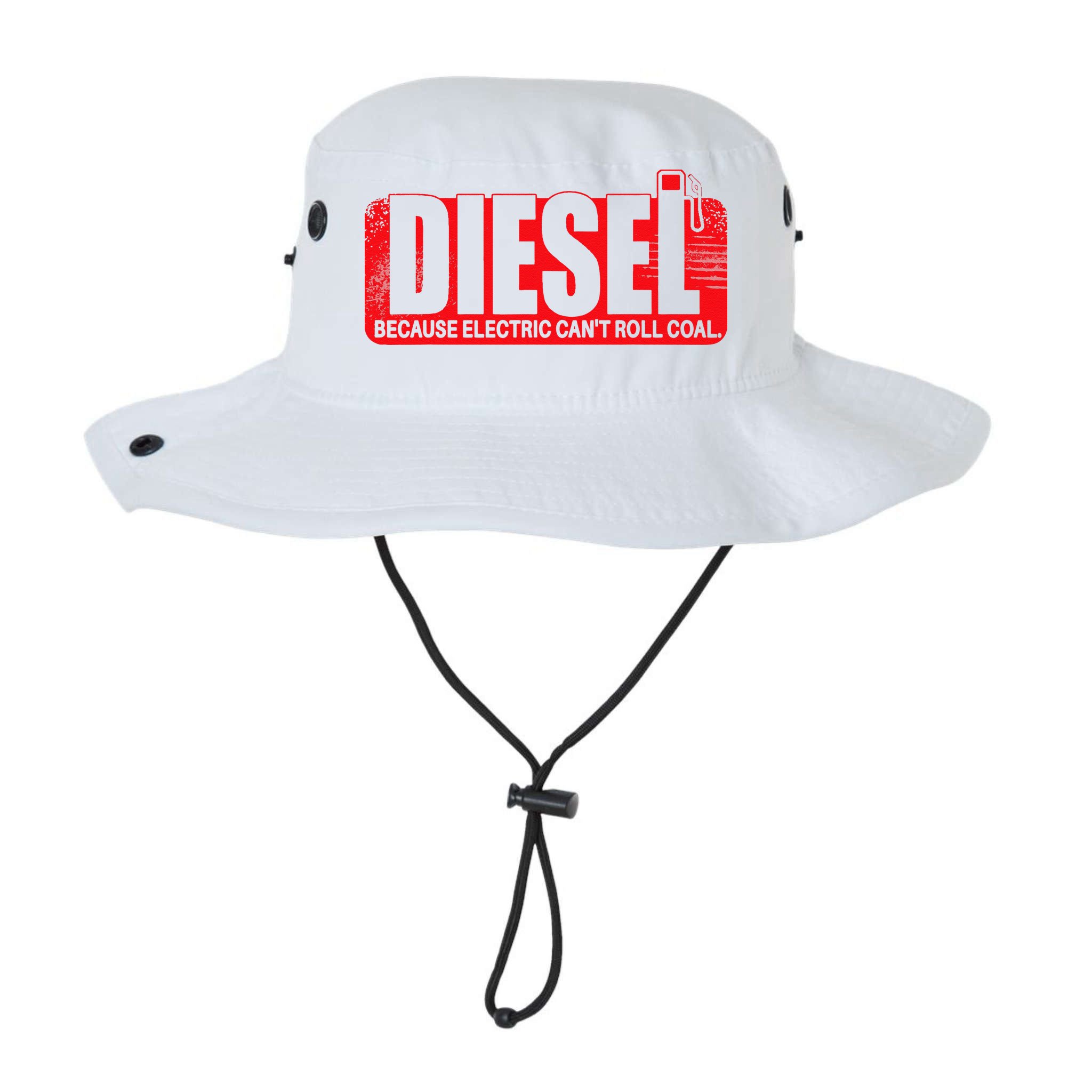 Diesel Because Electric Cant Roll Coal Truck Bucket Hat
