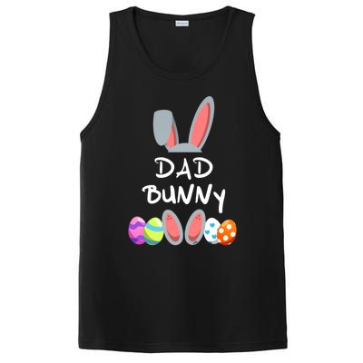 Dad Bunny Easter Gift Group Matching Family Easter Eggs Gift PosiCharge Competitor Tank