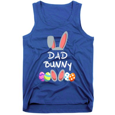 Dad Bunny Easter Gift Group Matching Family Easter Eggs Gift Tank Top