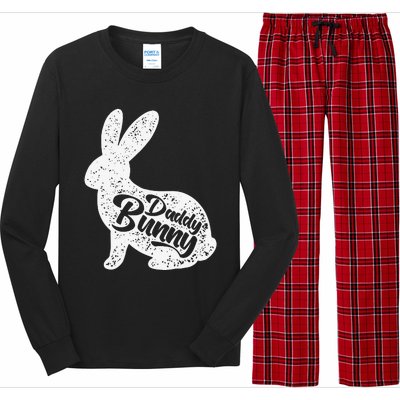 Dad Bunny Easter Day Cute Rabbit Daddy Papa Father Day Long Sleeve Pajama Set