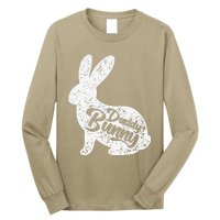 Dad Bunny Easter Day Cute Rabbit Daddy Papa Father Day Long Sleeve Shirt