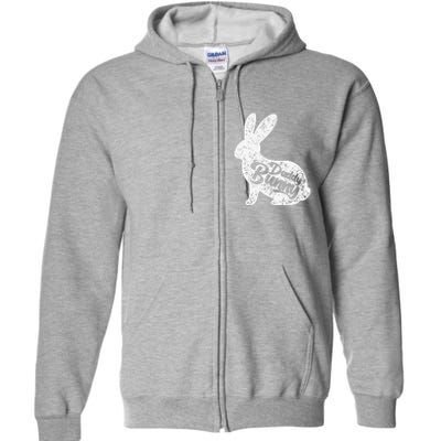 Dad Bunny Easter Day Cute Rabbit Daddy Papa Father Day Full Zip Hoodie