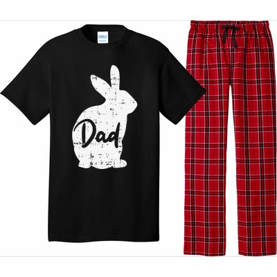 Dad Bunny Easter Day Cute Rabbit Daddy Papa Father Pajama Set