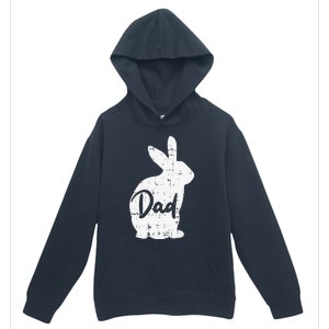 Dad Bunny Easter Day Cute Rabbit Daddy Papa Father Urban Pullover Hoodie