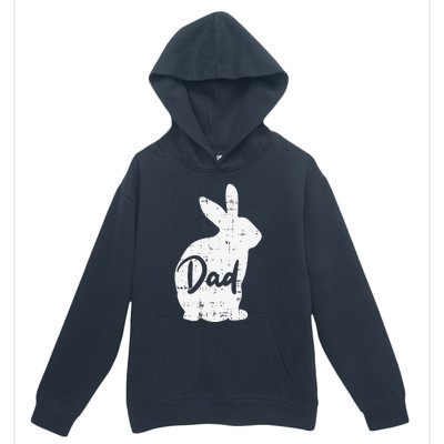 Dad Bunny Easter Day Cute Rabbit Daddy Papa Father Urban Pullover Hoodie