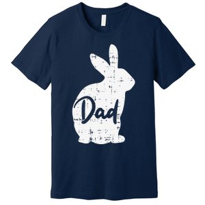 Dad Bunny Easter Day Cute Rabbit Daddy Papa Father Premium T-Shirt