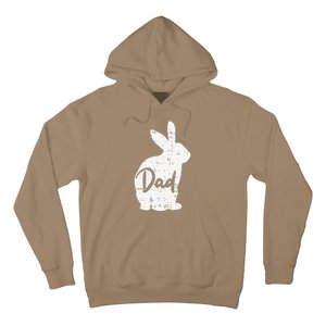 Dad Bunny Easter Day Cute Rabbit Daddy Papa Father Hoodie